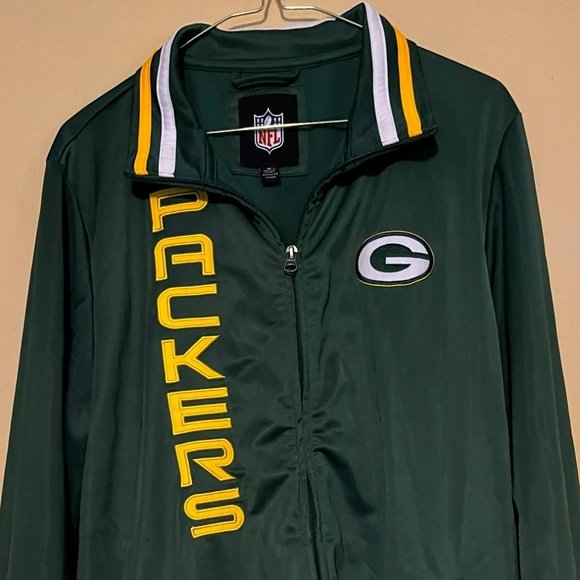GREEN BAY PACKERS - NFL - Lightweight Track Jacket - M - Picture 1 of 5